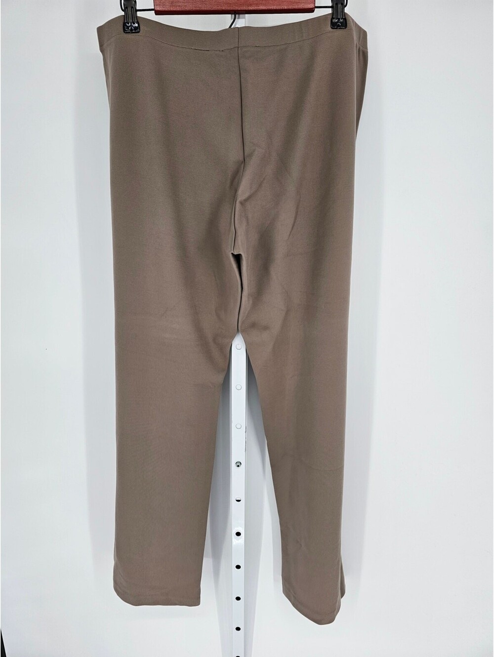Adrienne Vittadini Collection Women's Tan Straight-Leg Trousers Size XL - Picture 4 of 4